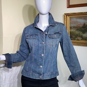 Sisley Vintage Denim Jean Jacket